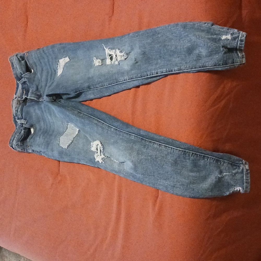 Old Navy, high waist, distressed, cropped sz 2
